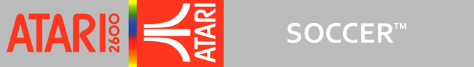 Soccer logo for Atari 2600